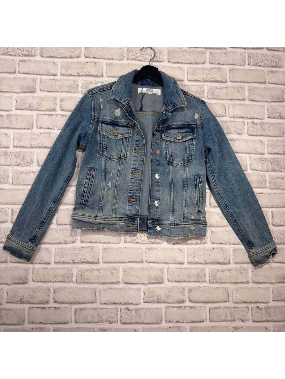 Zara Z1975 Denim Jacket Women's S